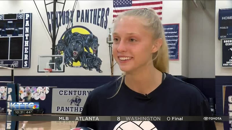 Athlete of the Week - Paige Decker, Century Volleyball