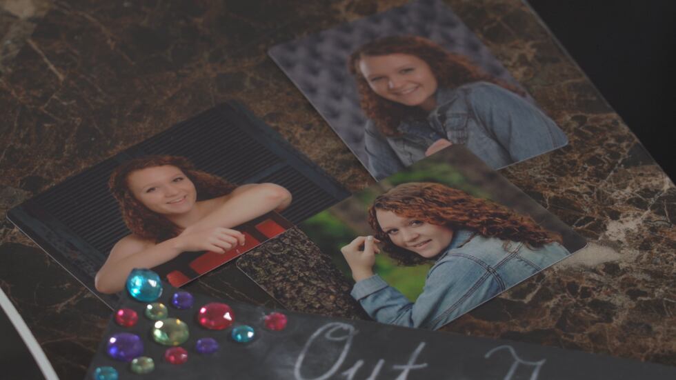 Madeline Kingsbury in high school.