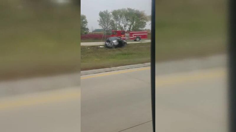 I-90 Crash near Dover, Courtesy: Jake Janssen