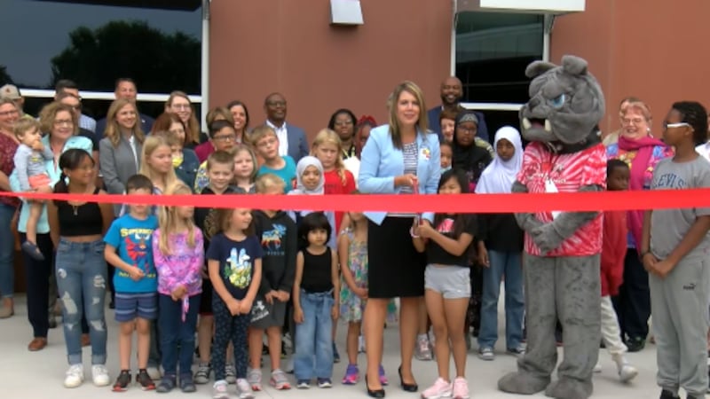 Celebrating the new Bishop Elementary School in Rochester