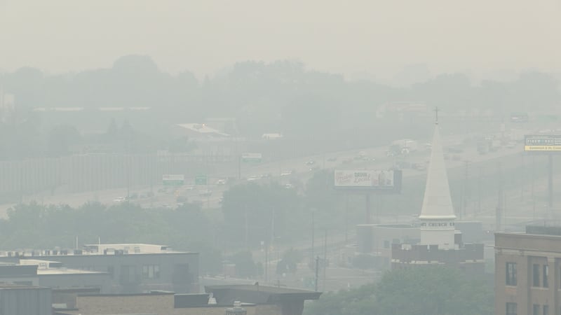 Wildfire Smoke in St. Paul, MN