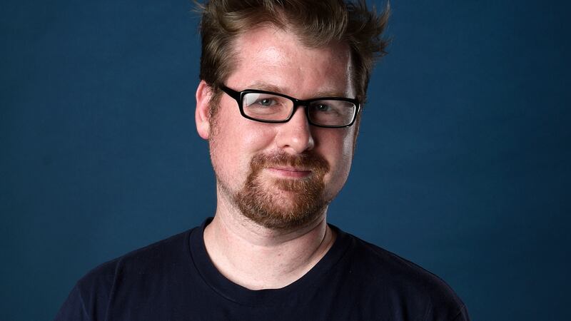 FILE - Justin Roiland poses for a portrait to promote the television series "Rick and Morty"...
