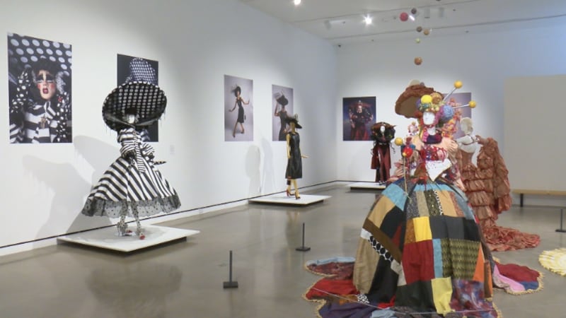 Homecoming queen exhibit