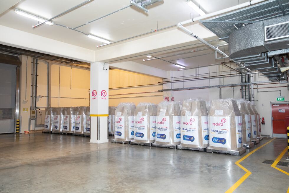 Formula being loaded in Singapore