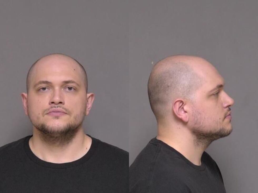 Adam Fravel's mugshot from Olmsted County Adult Detention Center