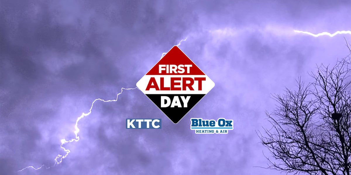 FIRST ALERT: Heavy rain, flooding, strong to severe storms possible ...