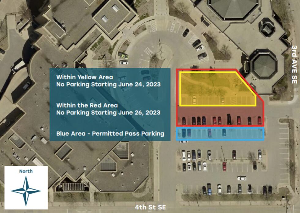 Government Center parking lot impacts