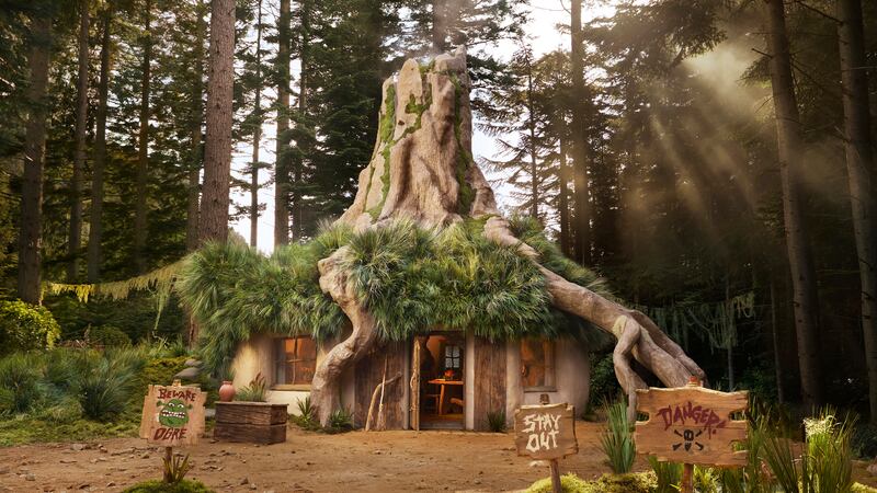 Shrek’s swamp is located in the Scottish Highlands and features a mud-laden, moss covered...