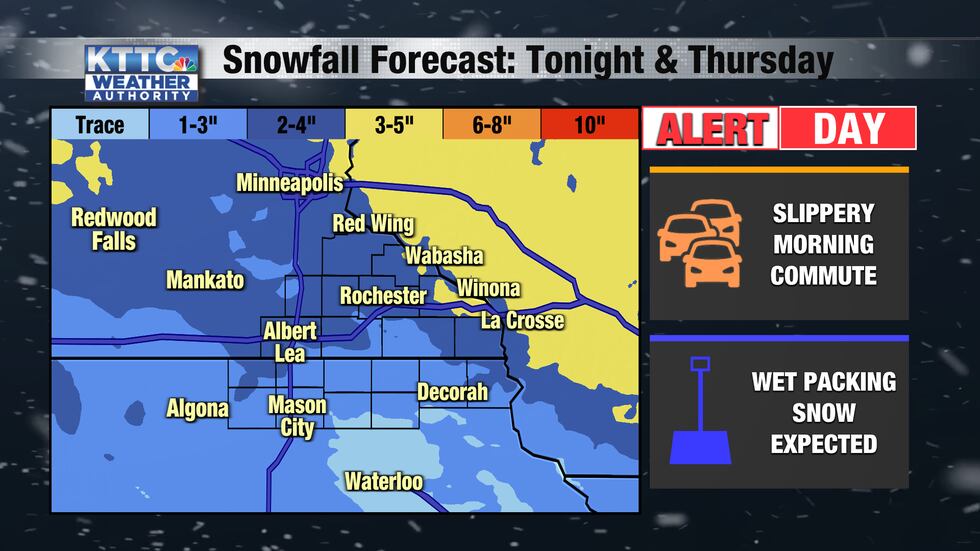 Snowfall forecast
