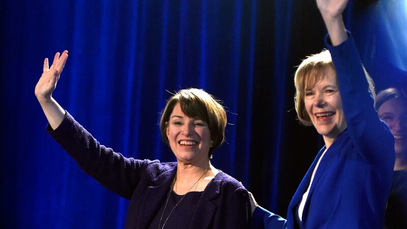 FILE — Senators Amy Klobuchar and Tina Smith announced Monday that additional U.S. Department...