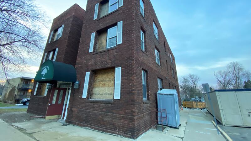 Parkside Terrace Apartments Fire