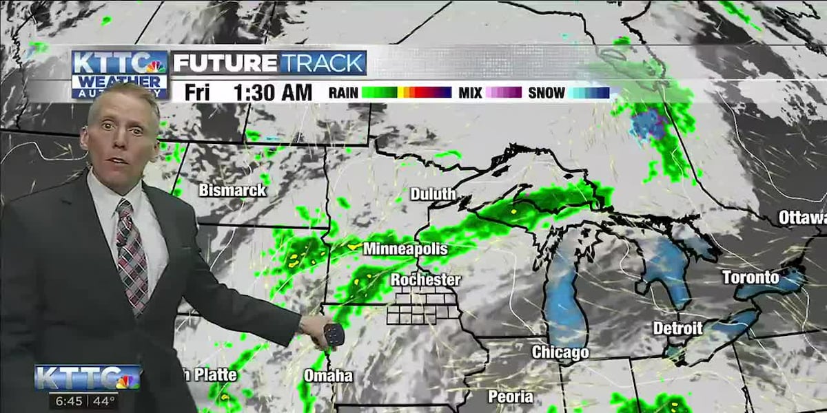 Ted's Thursday Morning Weather - KTTC